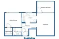 Квартира 2 комнаты 46 м² Helsinki sub region, Финляндия