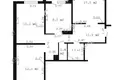 Квартира 3 комнаты 70 м² Мухавецкий сельский Совет, Беларусь