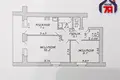 2 room apartment 43 m² Akolica, Belarus