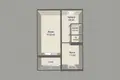 Mieszkanie 1 pokój 33 m² Mińsk, Białoruś