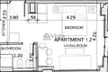 Apartment 34 m² Municipality of Thessaloniki, Greece