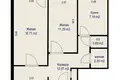 Apartamento 2 habitaciones 51 m² Minsk, Belarús