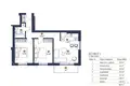 3 room apartment 68 m² Riga, Latvia