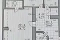 Mieszkanie 4 pokoi 89 m² w Połąga, Litwa