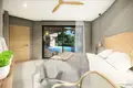 Residential complex Complex of villas with swimming pools and gardens near the beach, Samui, Thailand