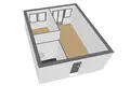 2 room apartment 39 m² Warsaw, Poland