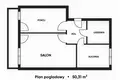 1 bedroom apartment 50 m² Warsaw, Poland