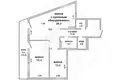 3 room apartment 87 m² Muchaviecki sielski Saviet, Belarus