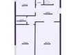 Mieszkanie 2 pokoi 80 m² Mińsk, Białoruś