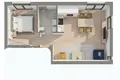 Mieszkanie 1 pokój 36 m² Rudjinci, Serbia