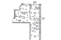 Квартира 3 комнаты 64 м² Минск, Беларусь