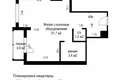 1 room apartment 38 m² Minsk, Belarus