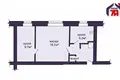 Wohnung 2 zimmer 41 m² Maladsetschna, Belarus