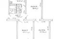 Wohnung 3 zimmer 63 m² Minsk, Belarus