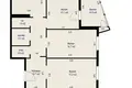 3 room apartment 78 m² Minsk, Belarus