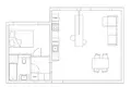 Appartement 2 chambres 49 m² en Vratislavie, Pologne