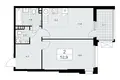 Квартира 2 комнаты 53 м² район Коммунарка, Россия