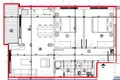 Apartamento 3 habitaciones 62 m² Becici, Montenegro