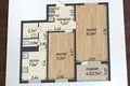 Wohnung 2 zimmer 46 m² Minsk, Belarus