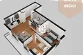Wohnung 1 zimmer 34 m² Becici, Montenegro