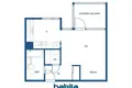 Квартира 1 комната 34 м² Helsinki sub region, Финляндия