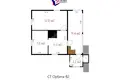 House 39 m² Nieharelski sielski Saviet, Belarus