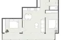 Mieszkanie 3 pokoi 77 m² Kłajpeda, Litwa
