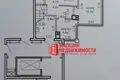 Multilevel apartments 2 rooms 79 m² in Hrodna, Belarus