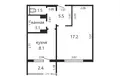 Appartement 1 chambre 38 m² Fanipal, Bélarus