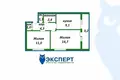 Квартира 2 комнаты 44 м² Хотлянский сельский Совет, Беларусь