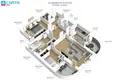 Квартира 4 комнаты 82 м² Вильнюс, Литва