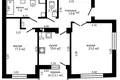 Wohnung 2 zimmer 77 m² Minsk, Belarus