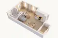 Appartement 1 chambre  Budva, Monténégro