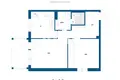1 bedroom apartment 52 m² Jarvenpaa, Finland
