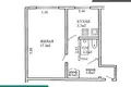 Apartamento 1 habitación 32 m² Minsk, Belarús