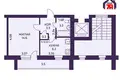 1 room apartment 28 m² Salihorsk, Belarus