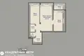 Квартира 3 комнаты 62 м² Минск, Беларусь