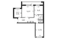 Wohnung 3 zimmer 60 m² Minsk, Belarus