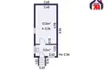 Casa 15 m² Drackauski sielski Saviet, Belarús