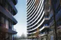 Wohnkomplex New high-rise residence Binghatti Hills with swimming pools, sports grounds and a green area, Barsha South, Dubai, UAE