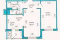 2 room apartment 60 m² Minsk, Belarus