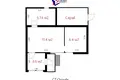 House 27 m² Zabalocki sielski Saviet, Belarus