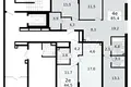 4 room apartment 85 m² Vsevolozhsk, Russia