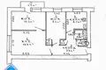 3 room apartment 52 m² Rechytsa, Belarus