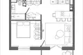 Mieszkanie 1 pokój 46 m² Mińsk, Białoruś