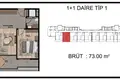 Dúplex 2 habitaciones 100 m² Mezitli, Turquía