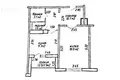 1 room apartment 43 m² Minsk, Belarus