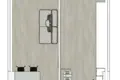 Квартира 1 комната 51 м² Чонг Тале, Таиланд