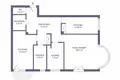 2 bedroom apartment 100 m² Warsaw, Poland