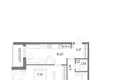Mieszkanie 1 pokój 49 m² Królewiec, Rosja